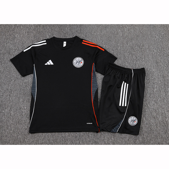 Chandal del Ajax Manga Corta 25-26 Negro - Pantalon Corto